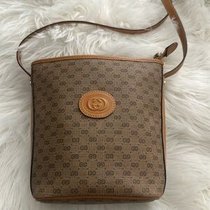 Vintage Gucci Small Bucket Crossbody Bag